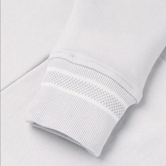 Mr Porter Designer NWOT Loopback Cotton-Jersey Half-Zip Sweatshirt Size XXL Gray - Picture 5 of 13